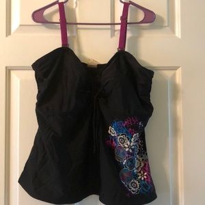 Skull bathing suit 👙 top